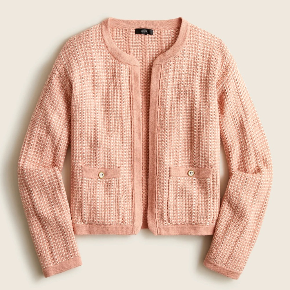 J. Crew Open-Front Cardigan Sweater - Size Small - Picture 1 of 10